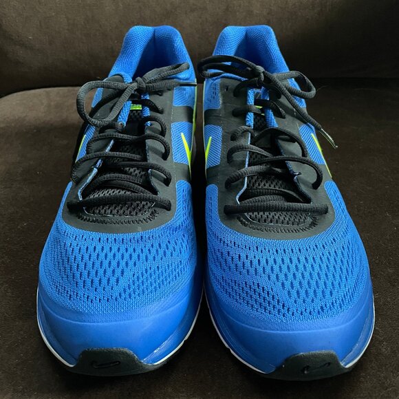 NEW Nike Air Pegasus 30 Running Trainers 2013 Blue Black Volt 599205-405 13 US - Picture 6 of 16